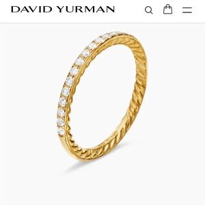 David Yurman Eden Partway Band Ring